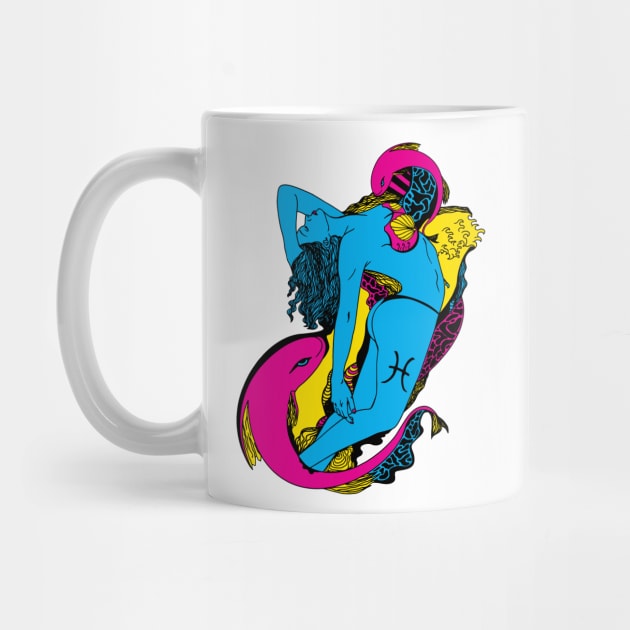 CMYK Pisces Beauty by kenallouis